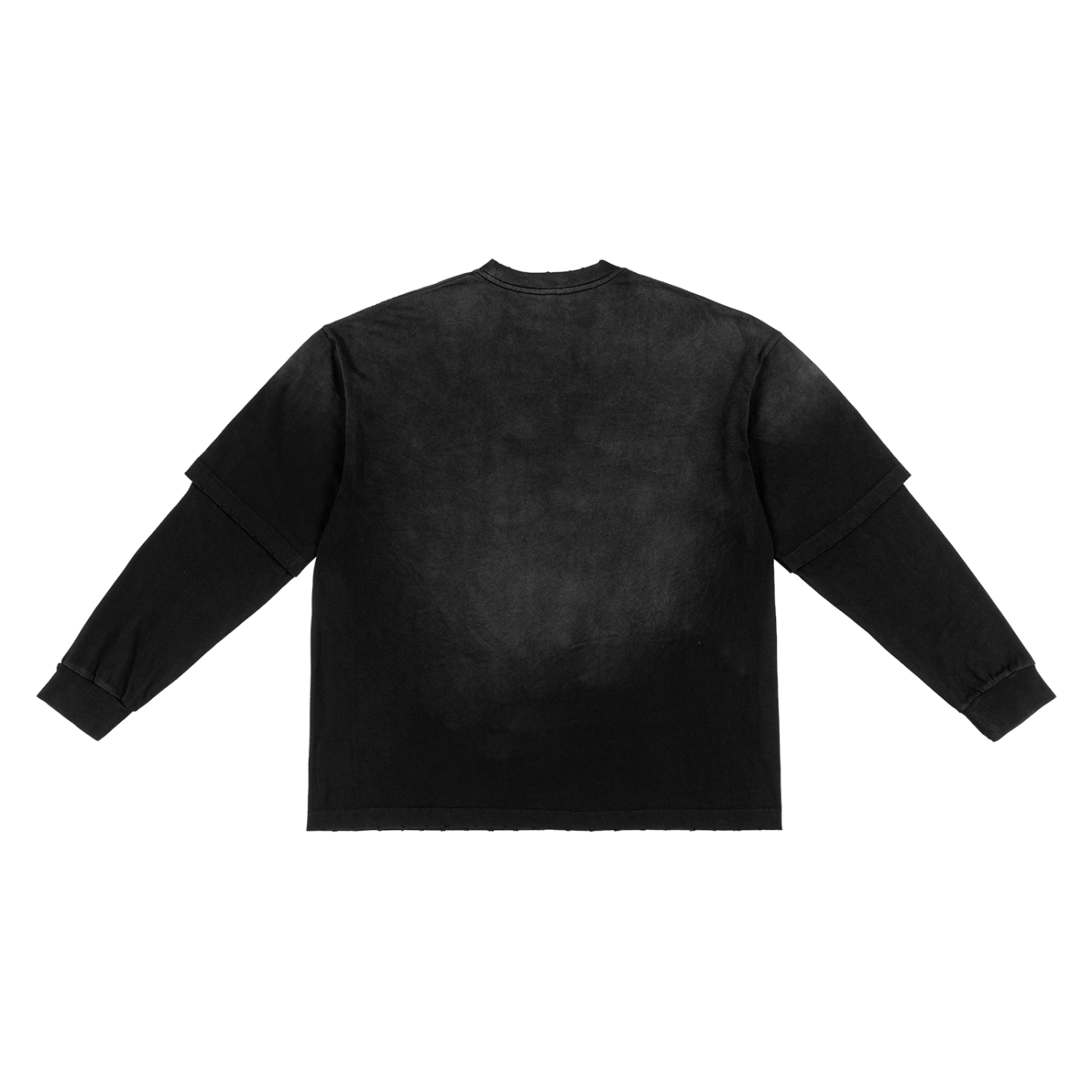 KURAYAMI “Sunless” Frayed Two-Piece Tee