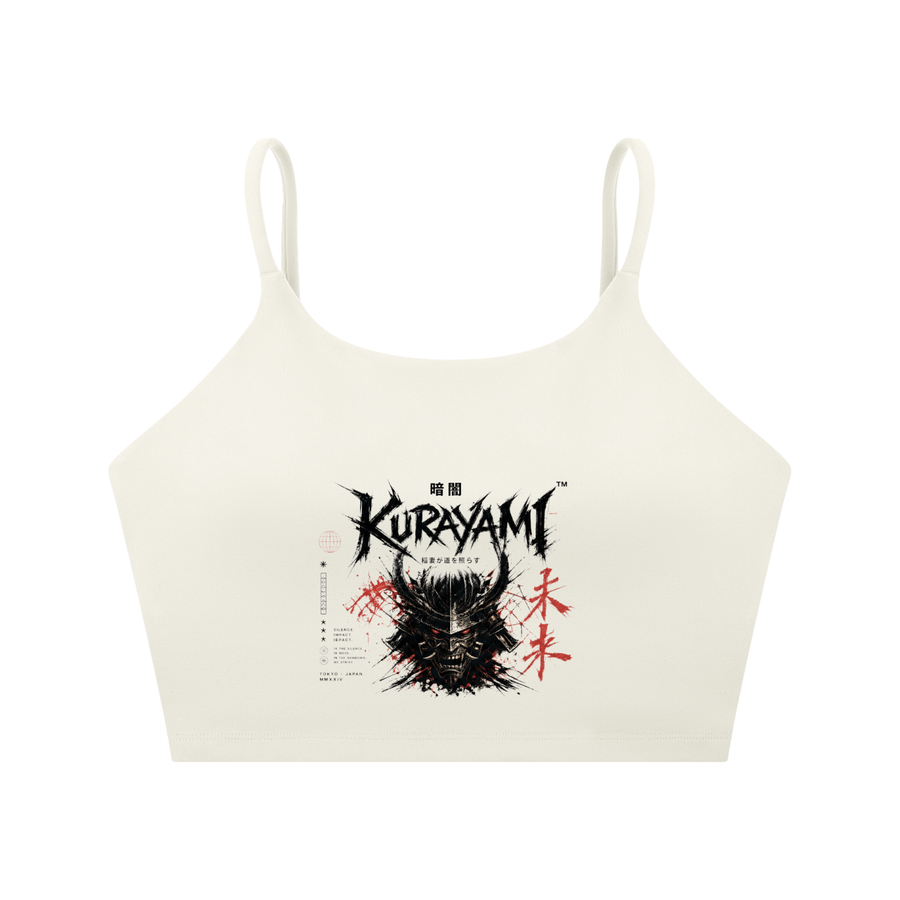 Spaghetti Strap Yoga Sports Bra