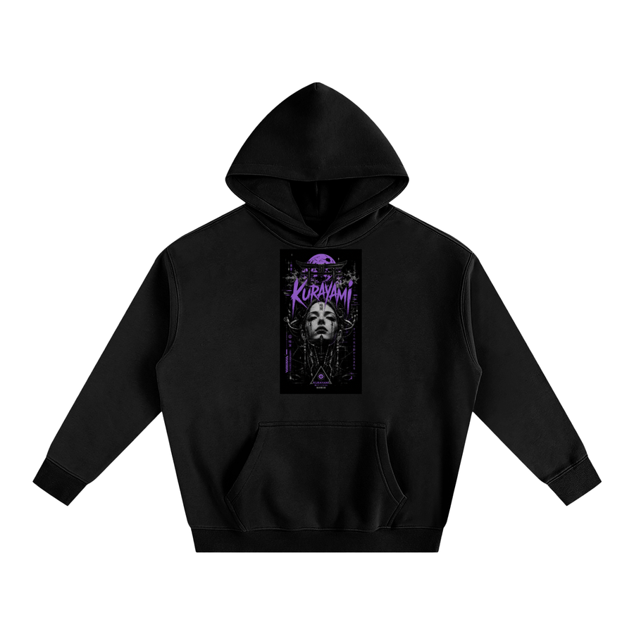 KURAYAMI “Beast Within” Oversized Fleece Hoodie