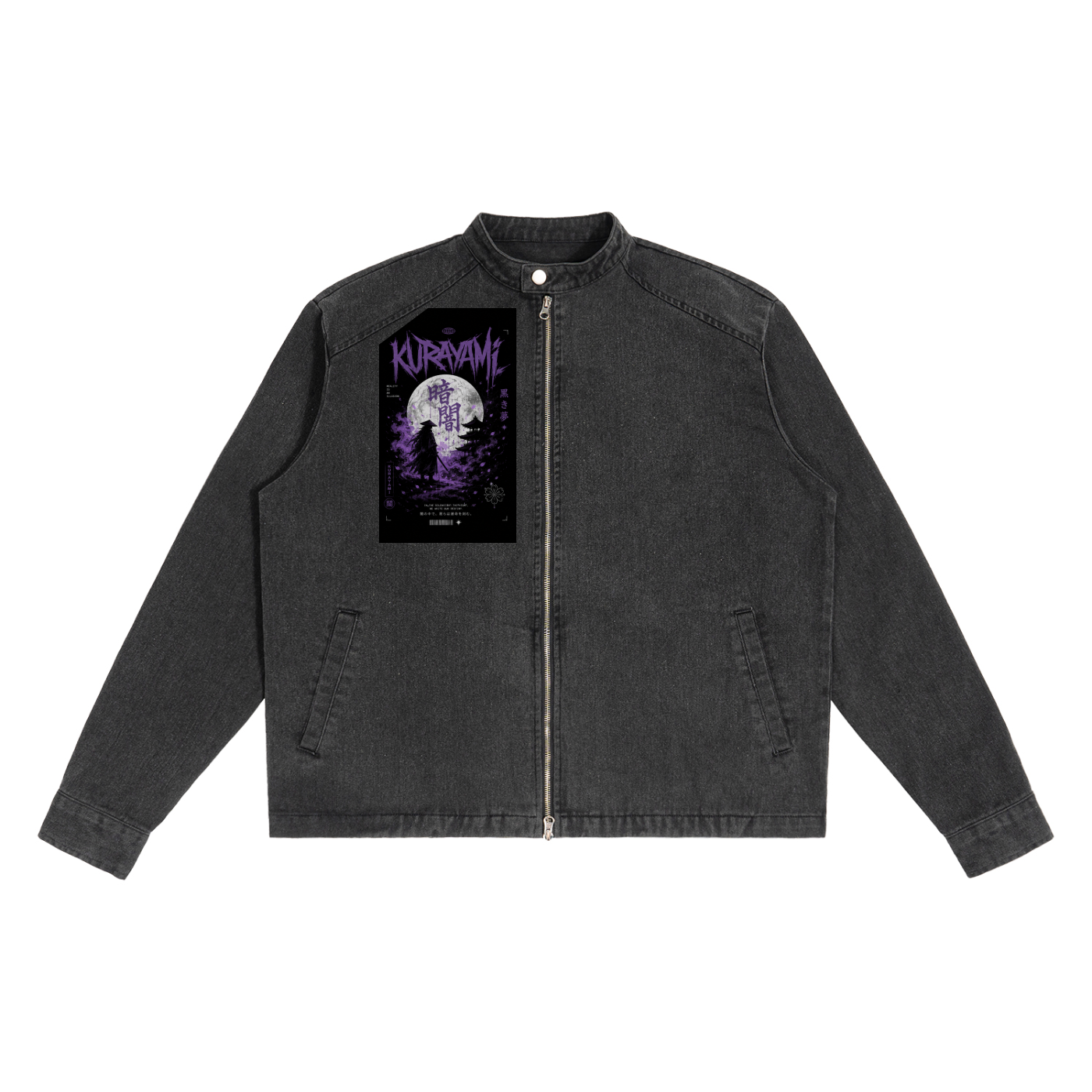 KURAYAMI “Shadow Ronin” Denim Vintage Washed Jacket