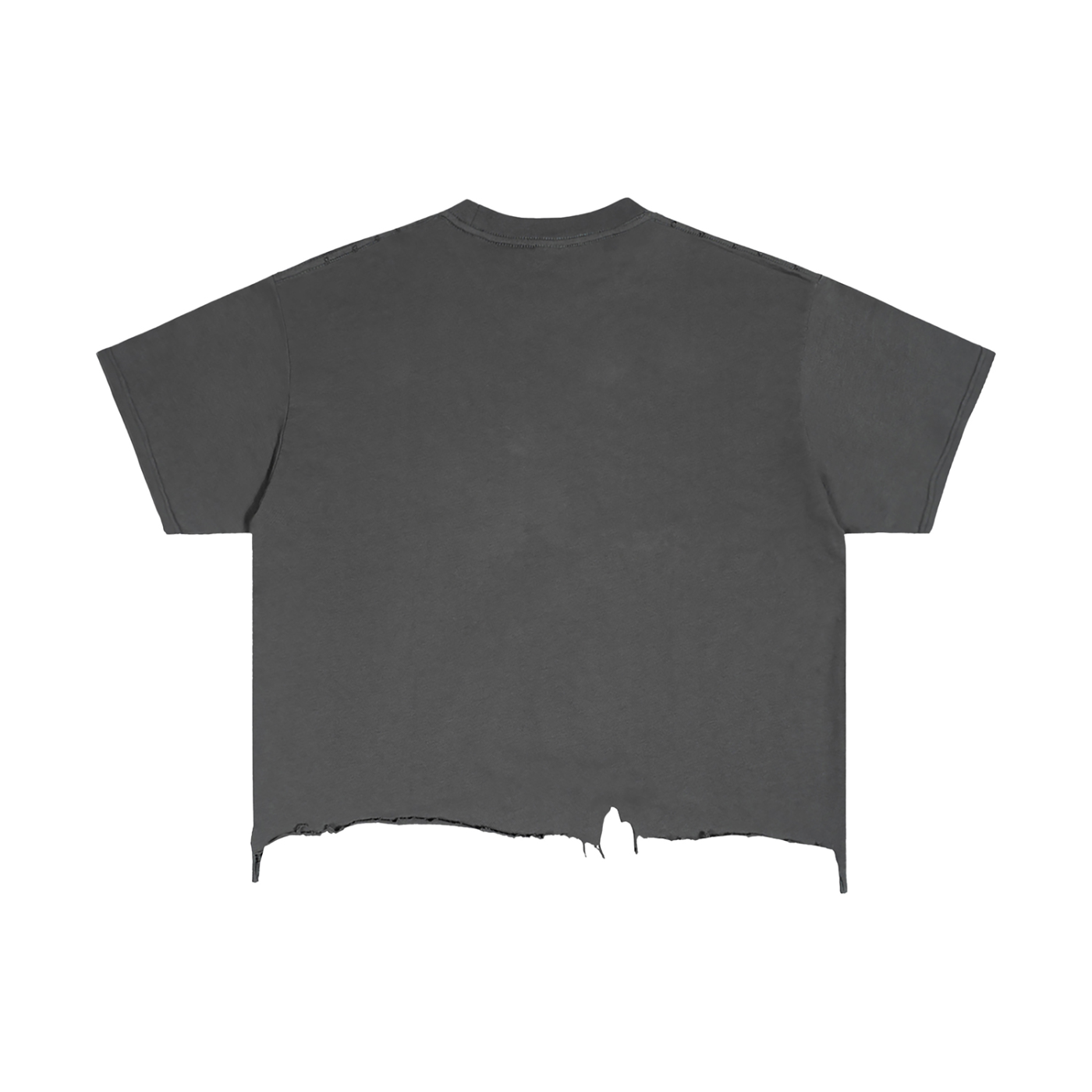 KURAYAMI “Worn Signal” Distressed Boxy Tee
