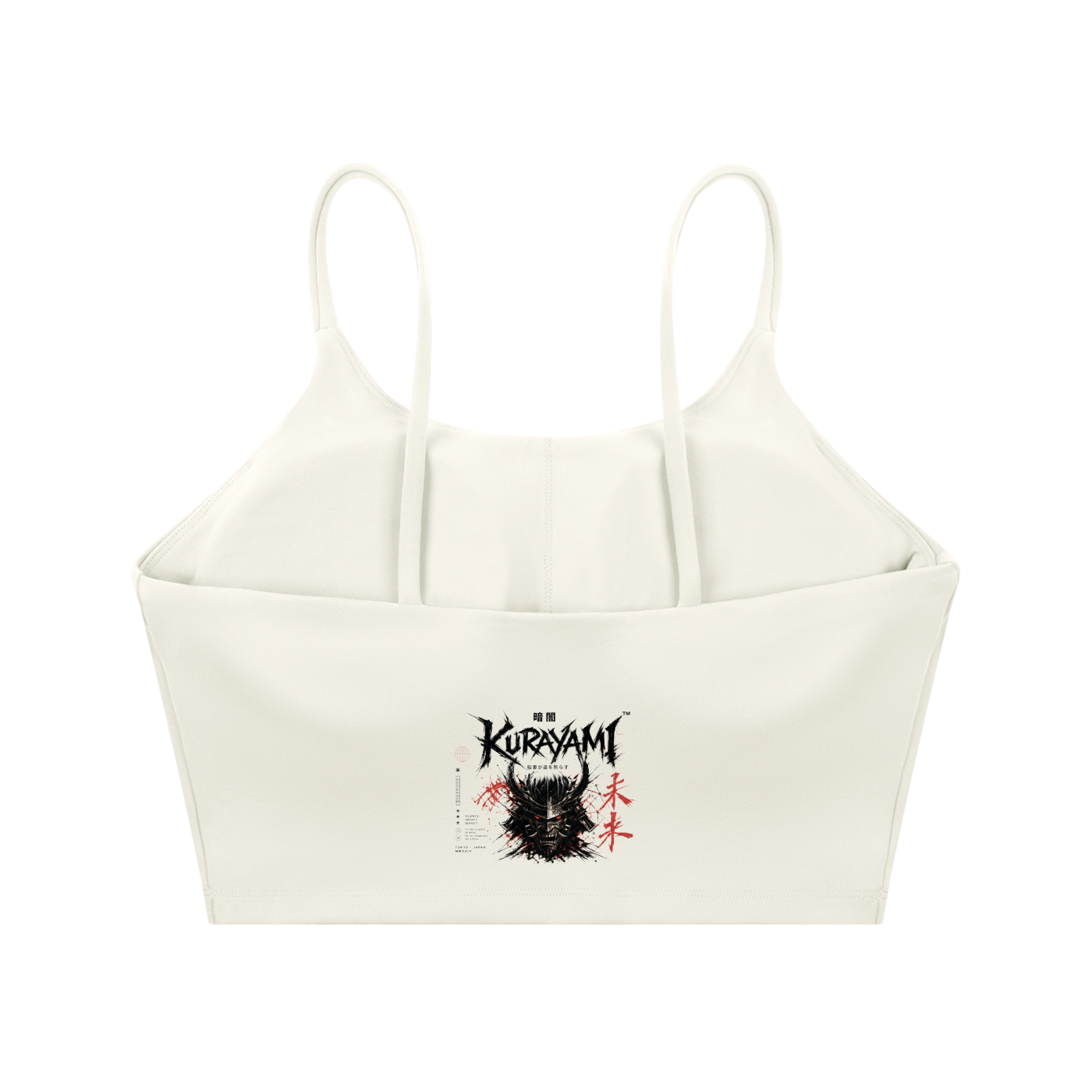 KURAYAMI “Ghostline” Strap Crop Bra