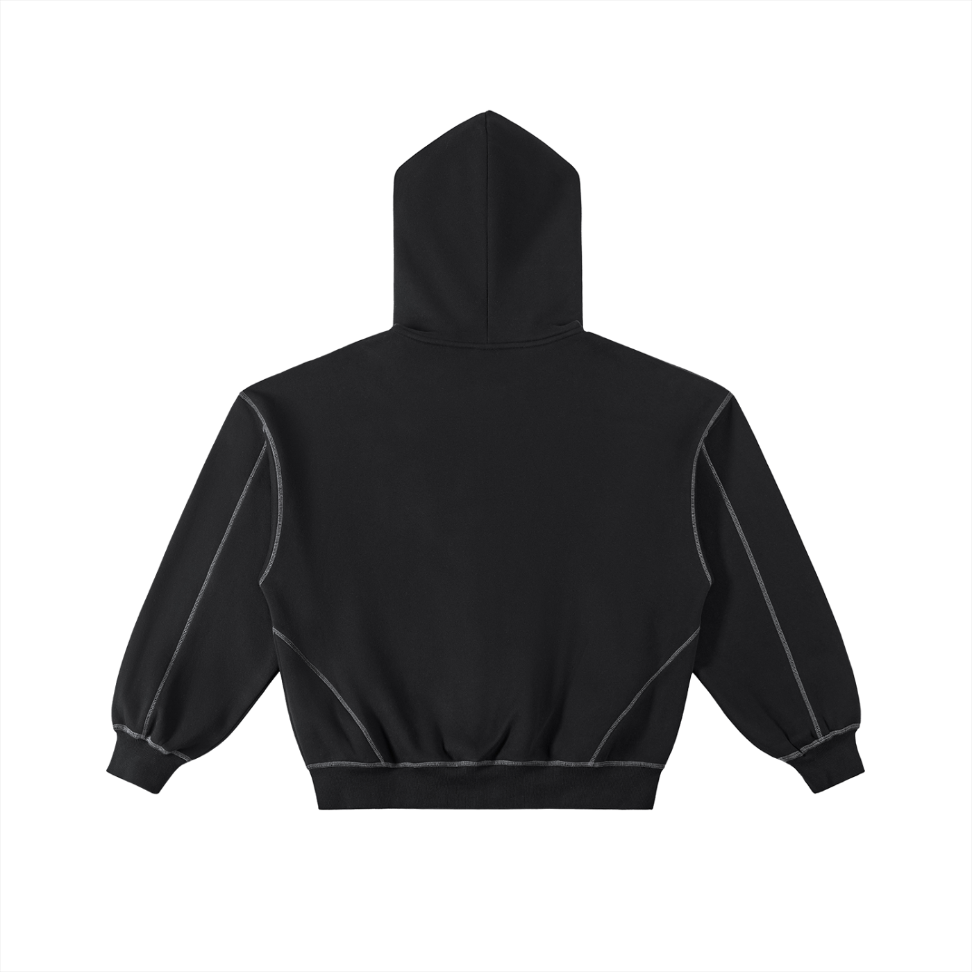 KURAYAMI “Faultline” Boxy Zip Hoodie