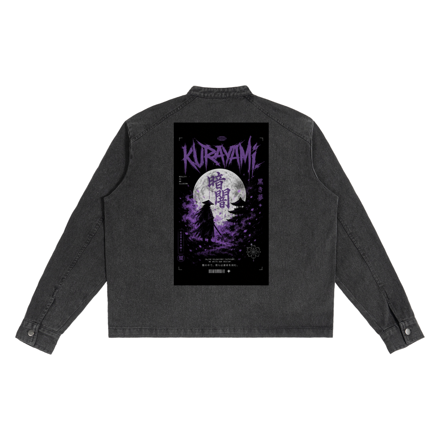 KURAYAMI “Shadow Ronin” Denim Vintage Washed Jacket