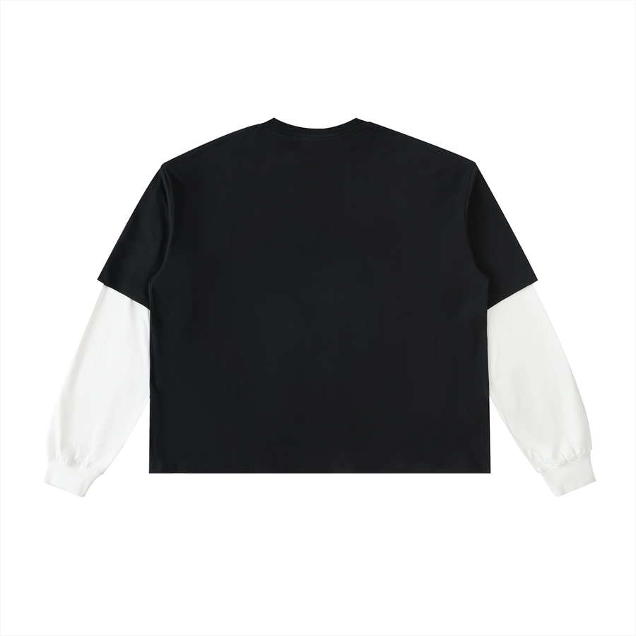 KURAYAMI “Ghost Layer” Contrast Sleeve Tee